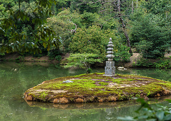 Image showing Japanese park