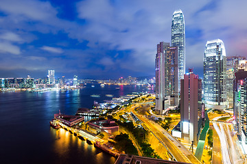 Image showing Modern office building in Hong Kong