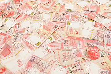 Image showing Hundred Hong Kong banknote