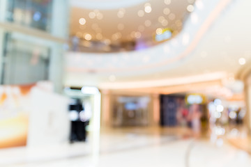 Image showing Abstract background of shopping center