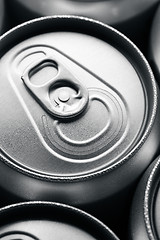 Image showing Plain Aluminum Beverage Cans