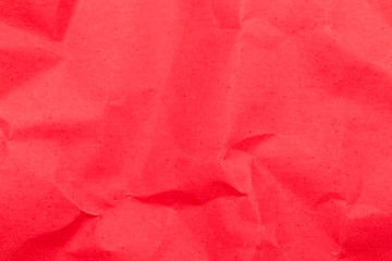 Image showing Red crumbled textured paper