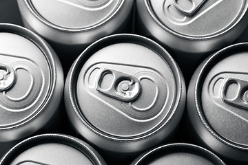 Image showing Aluminum cans