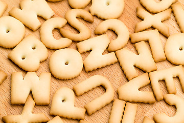 Image showing Letter Cookie