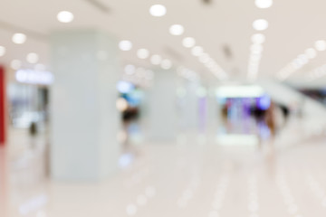 Image showing Blurred department store background