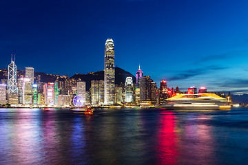 Image showing Hong Kong night