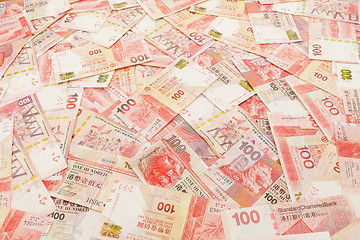 Image showing Hundred Hong Kong dollar