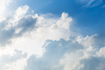 Image showing Sky clouds