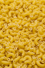 Image showing Uncooked Italian Macaroni Pasta 