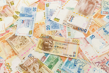 Image showing Group of Hong Kong Dollar