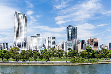 Image showing Osaka City