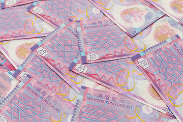 Image showing Ten Hong Kong dollar banknote