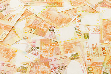 Image showing Hong Kong money 