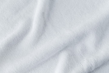 Image showing Wrinkles of the white towel