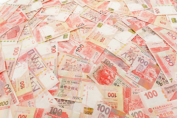 Image showing One hundred hong kong dollar note