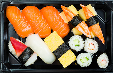 Image showing Sushi set