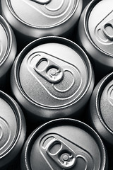 Image showing Drink cans