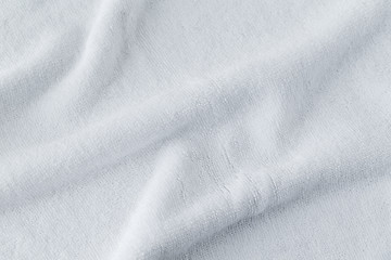 Image showing White cotton towel close up