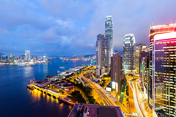 Image showing Office building in Hong Kong