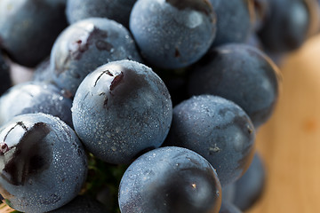 Image showing Blue grapes