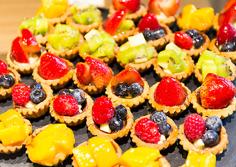 Image showing Fruit pastries