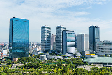 Image showing Modern building in Osaka