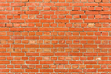 Image showing Red brick wall