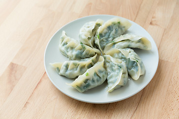 Image showing Chinese cuisine, meating dumpling