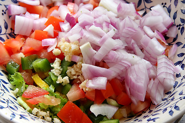 Image showing Fresh salad