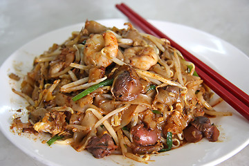 Image showing Spicy fried noodles