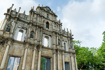 Image showing Ruin of St. Paul Church