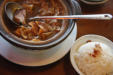 Image showing Chinese soup