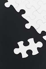Image showing Jigsaw puzzle background