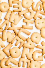 Image showing Word biscuit for children
