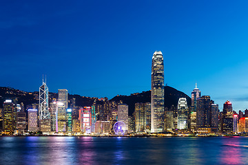 Image showing Hong Kong skyline