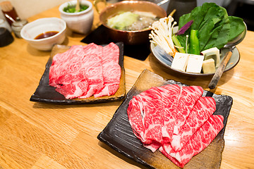 Image showing Japanese hot pot