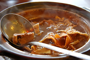 Image showing Chinese soup