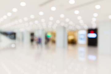 Image showing Blur background of shopping center background