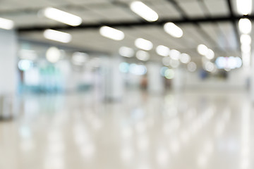 Image showing Blur background of shopping mall