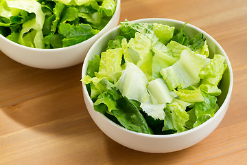 Image showing Fresh green salad 