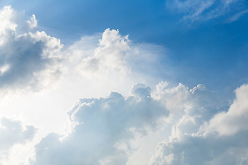 Image showing Sky clouds