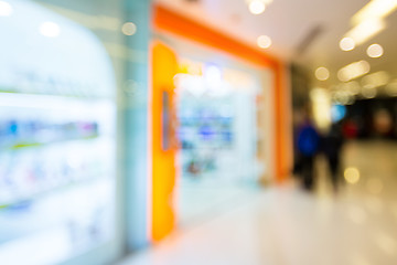 Image showing Blur view of shopping store