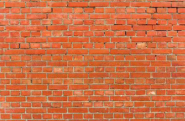 Image showing Red brick wall background