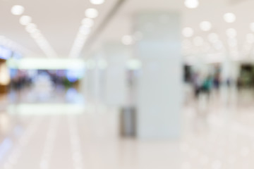 Image showing Blur background of shopping mall background