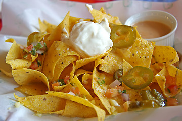 Image showing Mexican nachos