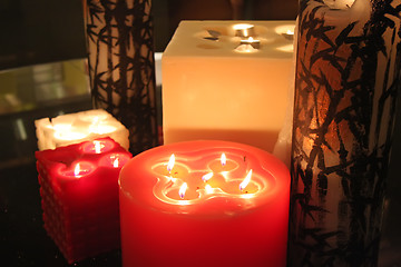 Image showing Ornamental candles