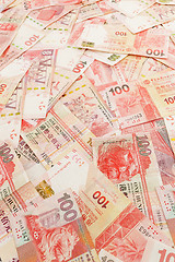 Image showing Hong Kong banknote, hundred dollar