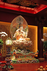 Image showing Golden buddha statue