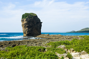 Image showing Sail rock in the kenting national park