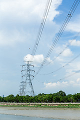 Image showing Power line